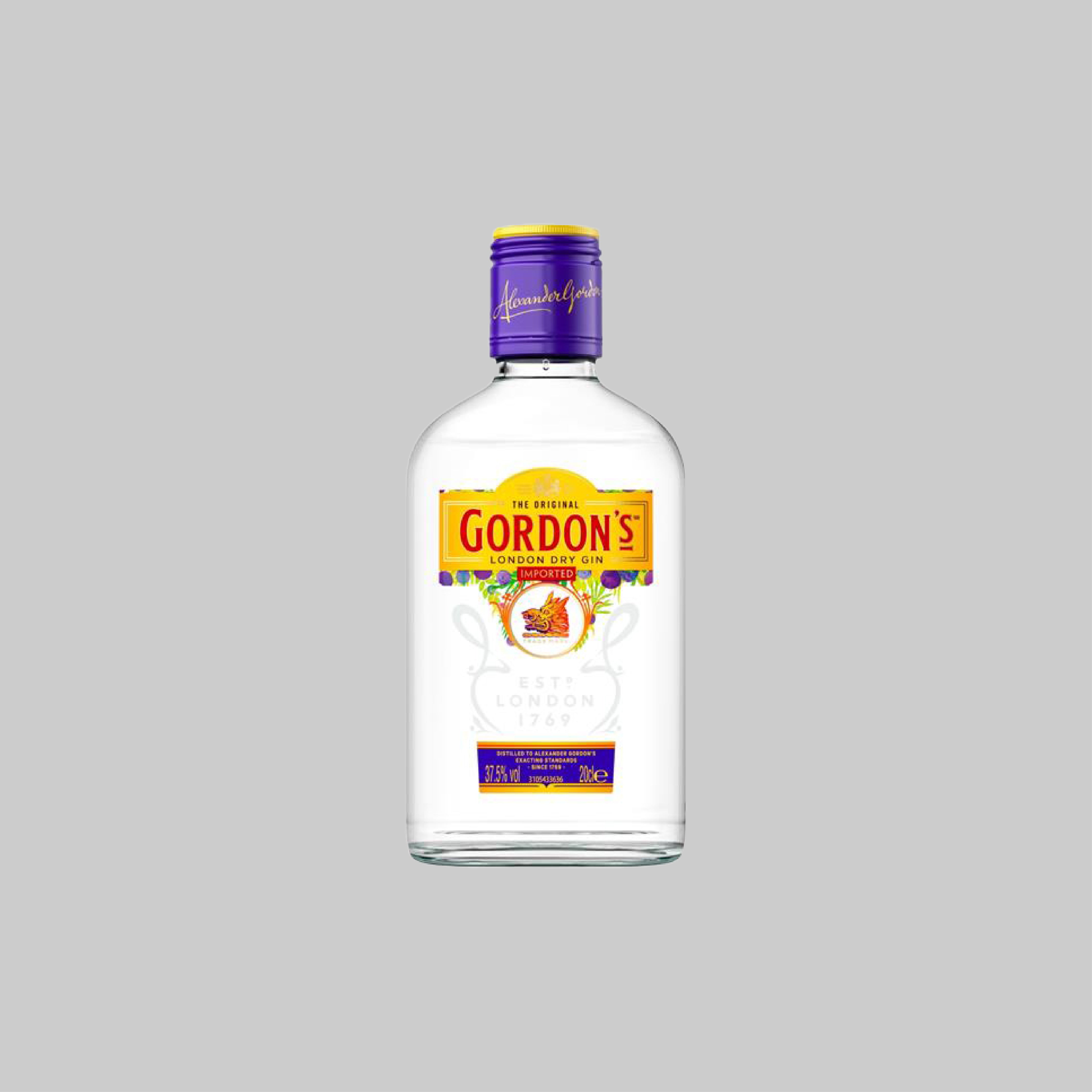 Gordon's Dry Gin 200ml 37.5% - Time2Drink